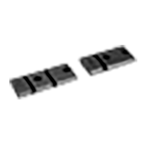Warne Maxima 2-Piece Steel Weaver-Style Scope Base Weatherby Mark V Magnum Matte Black