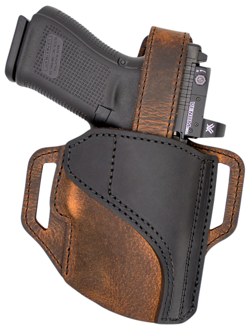 Versacarry Trooper OWB Holster Size 02 Black/Brown Right Hand