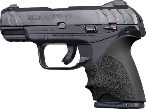 Hogue HandAll Grip Sleeve Ruger Security 9 Compact Black