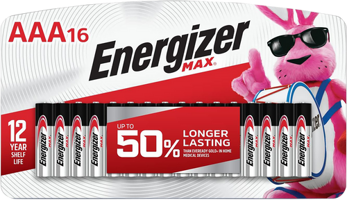 Energizer E92LP-16 AAA Battery 16 Pack