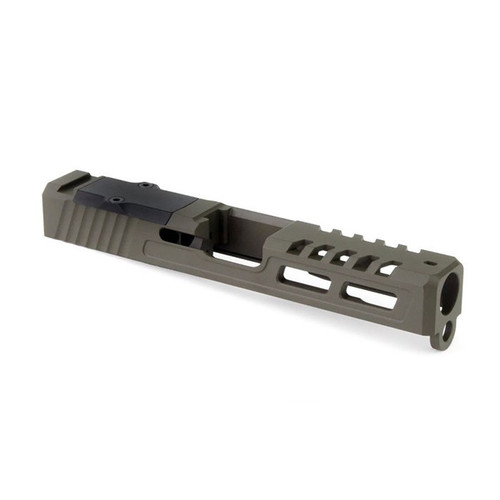 Zaffiri Precision ZPS.2 Slide Glock 17 Gen 3 9mm Luger Optic Ready OD Green