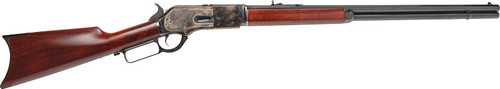 Cimarron 1876 Centennial Bolt Action Rifle 45-60 28" Octagon Barrel Case Hardened Frame Standard Blue Finish Walnut Stock
