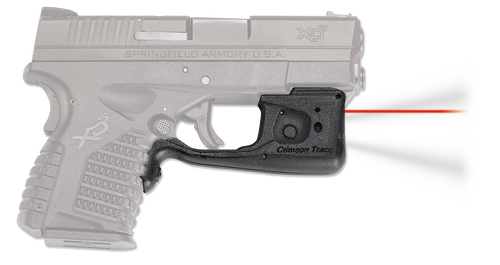 Crimson Trace Laserguard Pro Laser Sight Springfield XD-S Red Laser Black