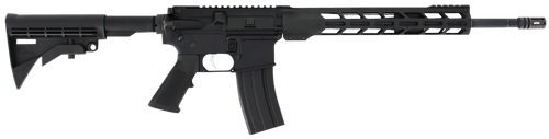 Anderson AM-15 Utility Semi Automatic Rifle 5.56x45mm NATO 16" Black 12" M-Lok  A2 Grip Carbine Stock