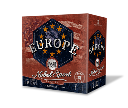 Nobelsport ANSEU1218 12 Gauge 2.75" 1 oz 8 Shot Box of 25