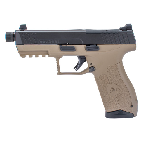 IWI Masada OR 9mm Luger Pistol 4.6" Barrel 17+1 Round Flat Dark Earth