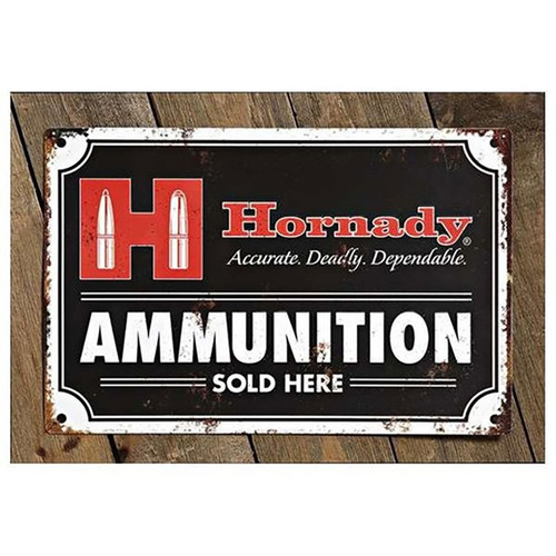 Hornady Tin Sign (Vintage Style)