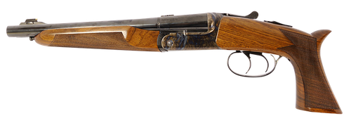 Pederseli Howdah .45 Long Colt/.410 Bore Pistol 10.25" Barrel Walnut Stock