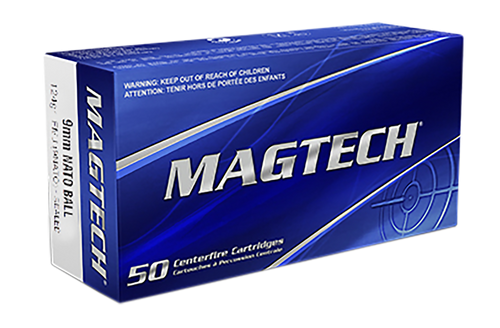 Magtech 9mm Luger 124 Grain Full Metal Jacket Ammo Box of 50 Magtech 9mm Luger 124 Grain Full Metal Jacket Ammo Box of 50
