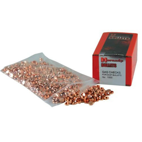 Hornady Gas Checks .25 Cal .250" 1000/Box