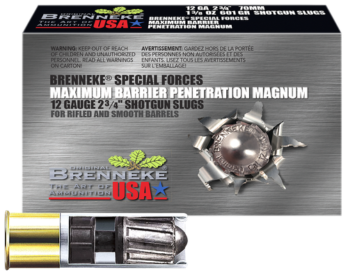 Brenneke 12 Gauge 2 3/4" 1 3/8 oz Slug