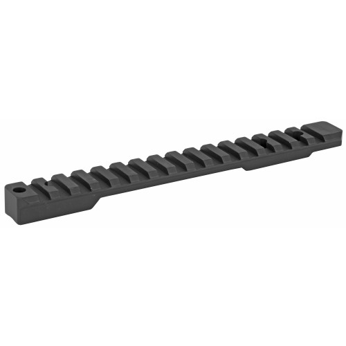 Talley 1-Piece Picatinny 20 MOA Elevated Scope Base Remington 700 Long Action Matte Black - Image 1