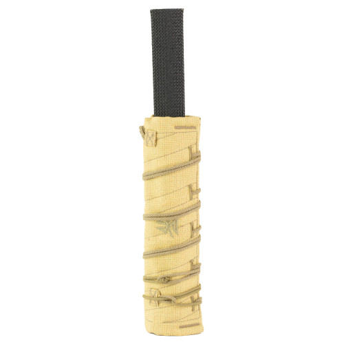Burn Proof Gear Suppressor CVR HVY 9.5 x 1.5 Inch Wheat Tan - Image 1