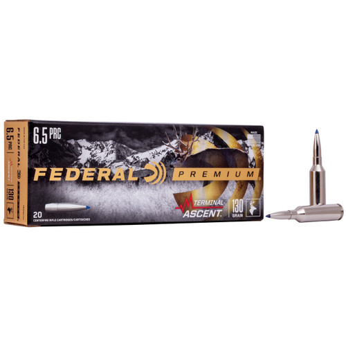 Federal Terminal Ascent 6.5 PRC Ammo 130 Grain 20 Count