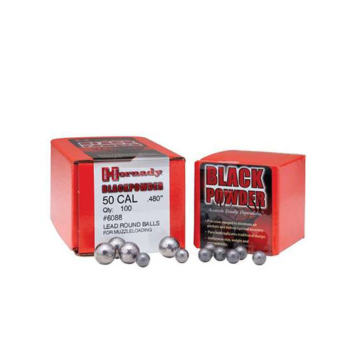 Hornady Round Balls .36 Cal .375" 100/Box