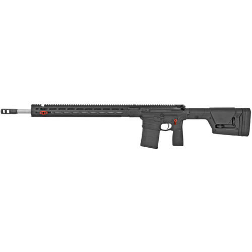 Savage Arms MSR 10 Precision Semi Automatic Rifle 6.5 Creedmoor 18" Stainless Barrel Black Frame Black Adjustable Stock