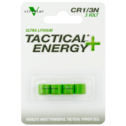 Viridian CR1/3N Lithium Battery 4-Pack