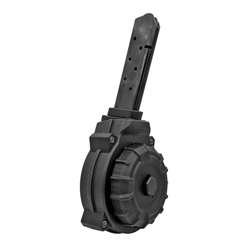 Promag Magazine 1911 Government 45 ACP 40-Round Drum Polymer Black