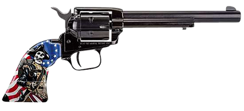 Heritage Manufacturing Rough Rider Independence Day .22 LR Revolver 6.5" Black Barrel 6 Round Custom Grip