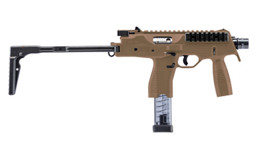 B&T TP9 SBR Semi Automatic Rifle 9mm Luger 5.11" Coyote Tan