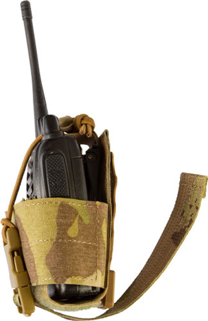 SMALL LAMINATE MULTICAMGREY GHOST GEAR RADIO POUCH - Image 1