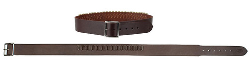 Hunter Cartridge Belt 2" 45 Caliber 25 Loops Leather Antique Brown Medium