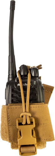 Grey Ghost Gear Radio Pouch Coyote Brown