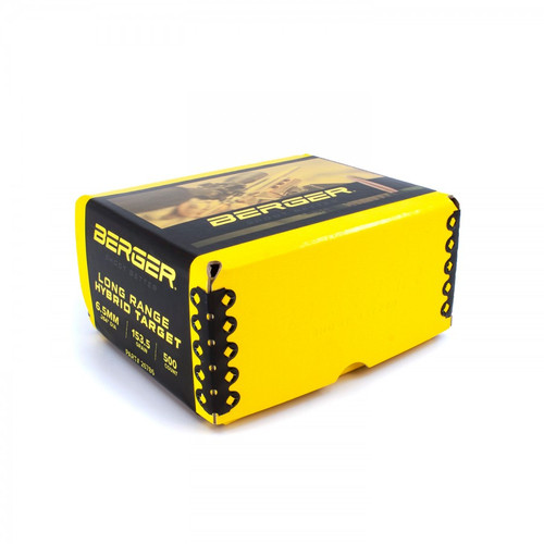 Berger 6.5mm 153.5 Grain Long Range Hybrid Target Bullets, 500 Count