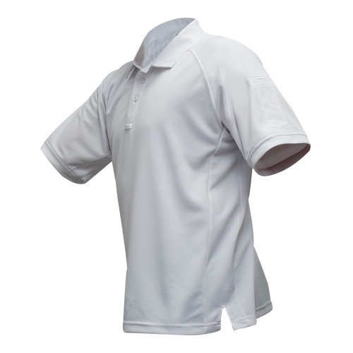 Vertx Coldblack Short Sleeve Polo Shirt White Medium