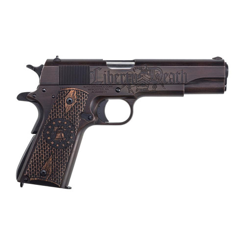 Kahr Arms Liberty Special Edition .45 ACP Pistol 5" Barrel 7+1 Round Engraved Wood Grip
