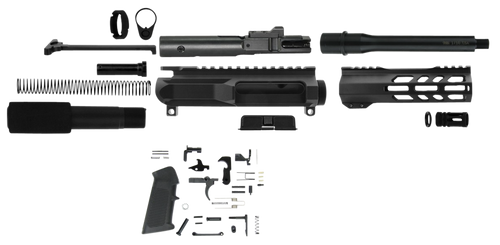 Tacfire Inc AR Pistol Build Kit 9mm 7.5" Barrel Black