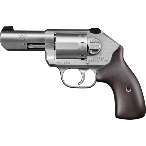 Kimber K6S 357 Magnum Revolver 3" Barrel 6 Rounds Stainless Steel Brushed Finish