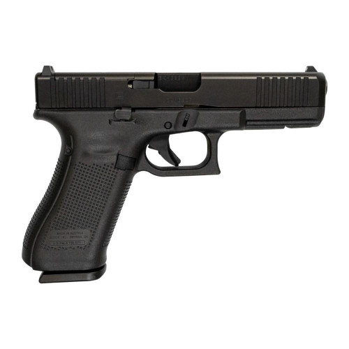 Glock 17 Gen 5 MOS 9mm Luger Pistol 4.5" Barrel 17+1 Round Black