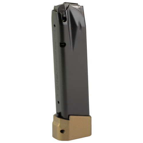 Canik Magazine Canik TTI Combat, TP9, 9mm Luger 21-Round Steel Bronze - Image 1 Canik Magazine Canik TTI Combat, TP9, 9mm Luger 21-Round Steel Bronze - Image 1