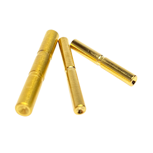 Cross Armory CRG5PSGD 3-Pin Dimpled Set Glock 17/19/26/34 Gen5 Gold Steel