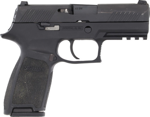 (3)14RD GOOD CONDITION BLACKUSED SIG P320 CARRY 40 SW 3.9" - Image 1