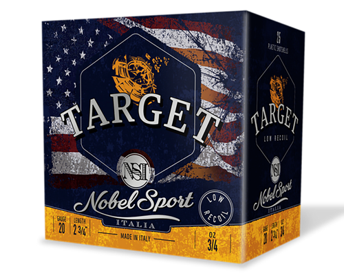 Nobelsport ANSLR208 Target 20 Gauge 2.75" 3/4 oz 8 Shot Box of 25