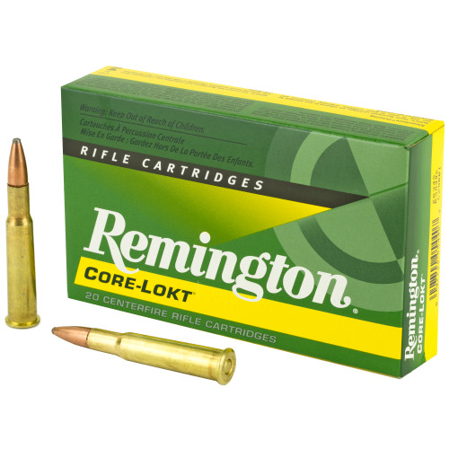 Remington Core-Lokt 30-40 Krag Ammo 180 Grain Jacketed Soft Point Box of 20 - Image 1