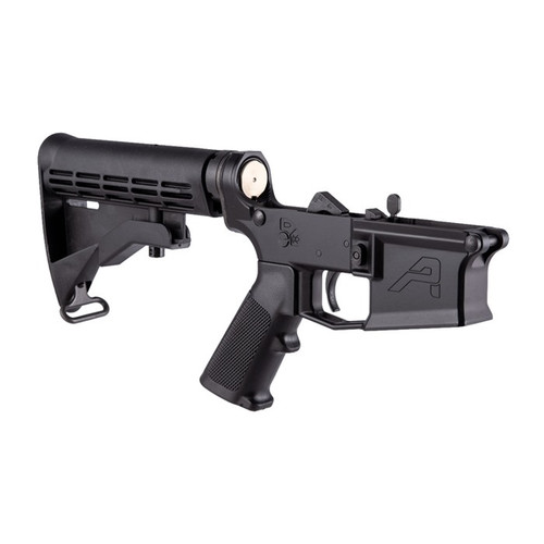 Aero Precision M4E1 Complete Lower Receiver Black (Includes MOE Grip and SL-S Stock, Enhanced Trigger Guard)