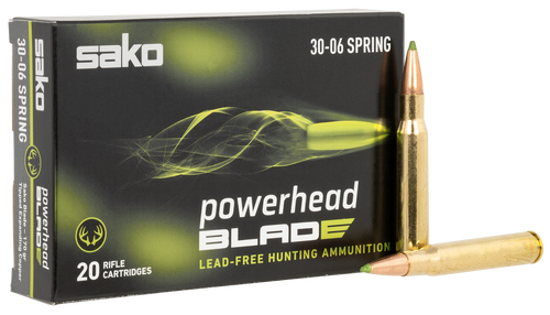 Sako PowerHead Blade 30-06 Springfield Ammo 170 Grain 20/10