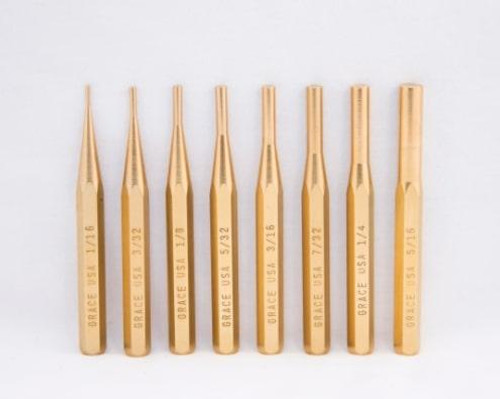 Grace USA Punch Set 8-Piece Brass Grace USA Punch Set 8-Piece Brass