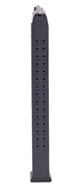 Toolman Tactical GL35B Glock 9mm Luger Magazine 35-Round Black Polymer