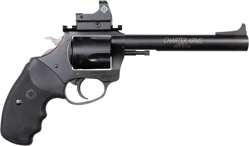 Charter Arms Target Mastiff .357 Mag Pistol 6" Barrel 5+1 Round Black with Optic