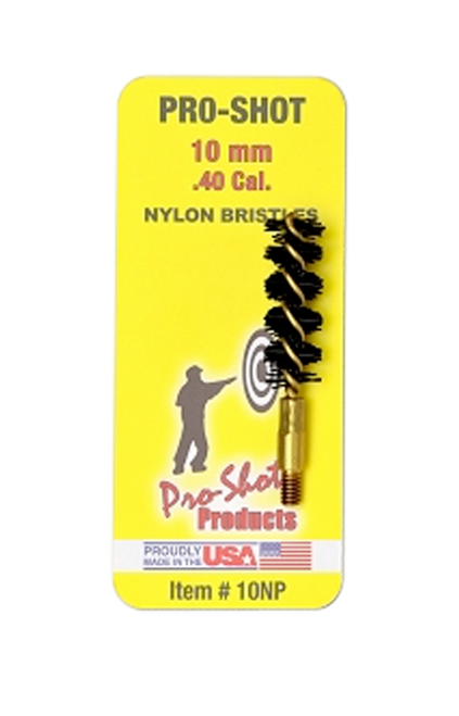 Pro-Shot Pistol Bore Brush .40 Caliber/10mm Nylon