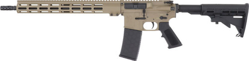 Great Lakes Firearms & Ammo WYLDE AR-15 Semi Automatic Rifle 223 16" FDE Left Hand