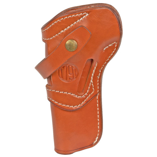 1791 Gunleather Single Action Revolver Holster 6.5 Inch Brown Ambidextrous
