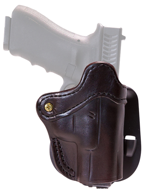 1791 Gunleather OR-PDH-2.3 SBR-R Optic Ready Paddle Holster Right Hand Size 2.3 Brown Leather