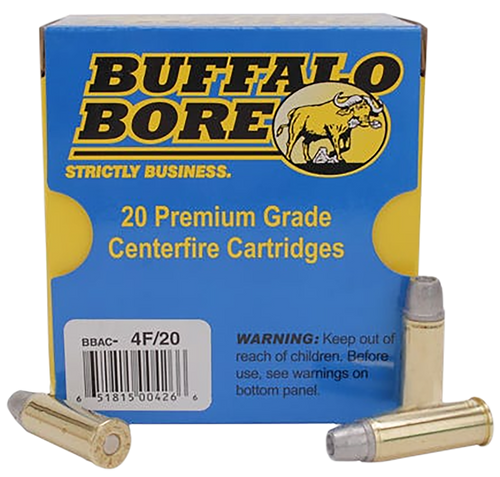 Buffalo Bore Deer Grenade 44 Remington Magnum +P Ammo 240 Grain Lead Hollow Point Box of 20