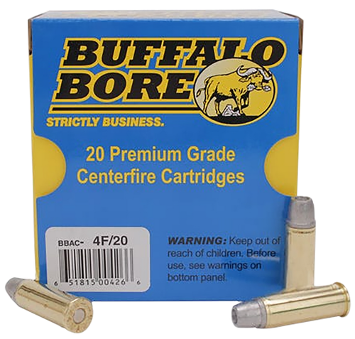 Buffalo Bore 44 Remington Magnum Ammo 240 Grain Gas Checked Hollow Point Box of 20