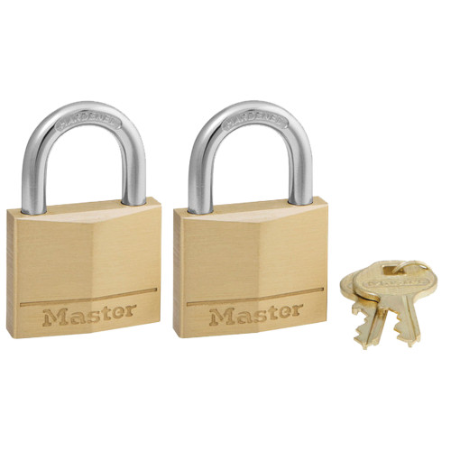 Master Lock Padlock 2PK Keyed Alike